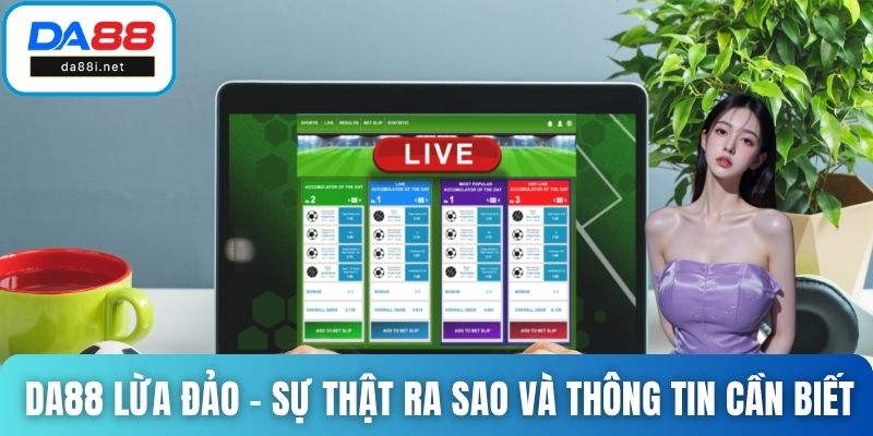 DA88 lừa đảo