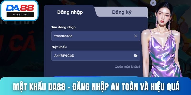 Mật khẩu da88